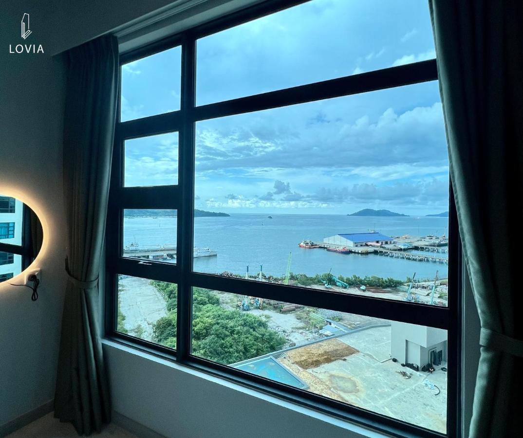 Jesselton Quay Kk Sea View Or City View By Lovia Kota Kinabalu Luaran gambar