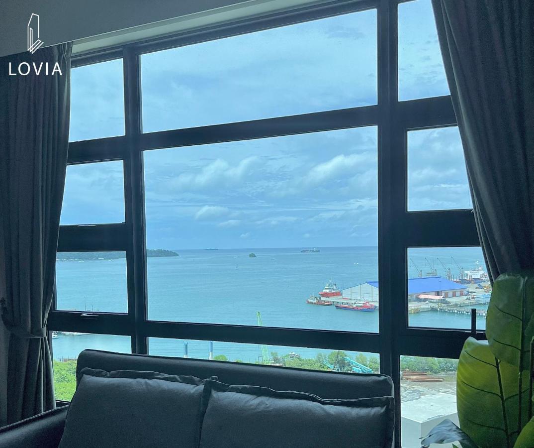 Jesselton Quay Kk Sea View Or City View By Lovia Kota Kinabalu Luaran gambar