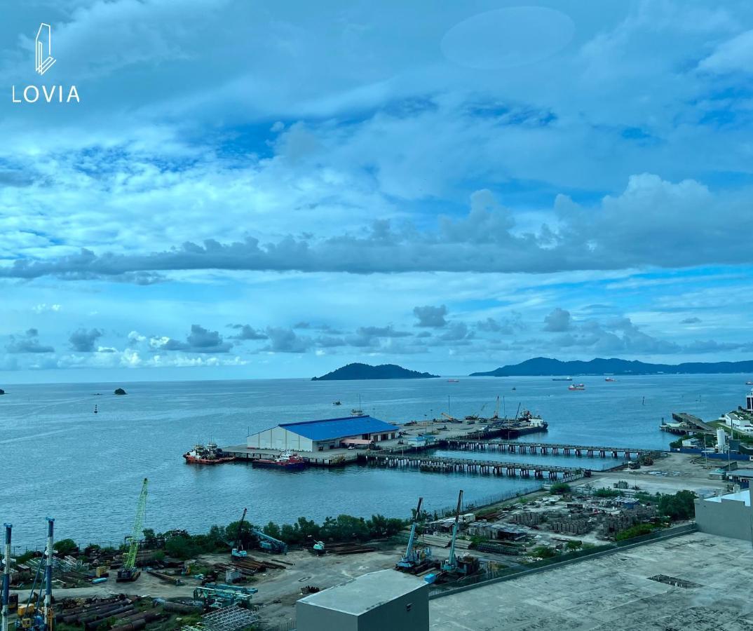 Jesselton Quay Kk Sea View Or City View By Lovia Kota Kinabalu Luaran gambar