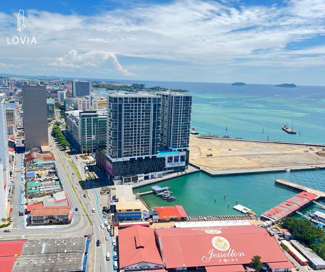 Jesselton Quay Kk Sea View Or City View By Lovia Kota Kinabalu Luaran gambar
